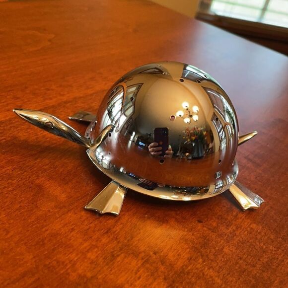 Mid-Century Irvinware Mock Turtle Toothpick Holder - Picture 3 of 6